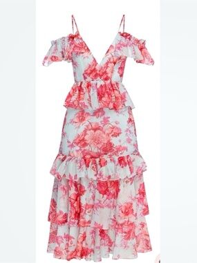 Alice McCall pink flamingo dress size US 2